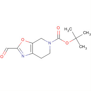 5-(叔丁氧基羰基)-2-甲酰基-4,5,6,7-四氢-噁唑并[5,4-c]吡啶结构式_259809-73-9结构式