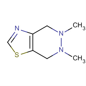 5,6-二甲基-4,5,6,7-四氢噻唑并[5,4-c]吡嗪结构式_259810-02-1结构式