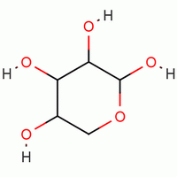 木糖结构式_25990-60-7结构式