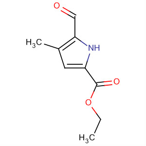 5-甲酰基-4-甲基-1H-吡咯-2-羧酸乙酯结构式_26018-26-8结构式
