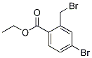 4-溴-2-(溴甲基)苯甲酸乙酯结构式_260561-85-1结构式