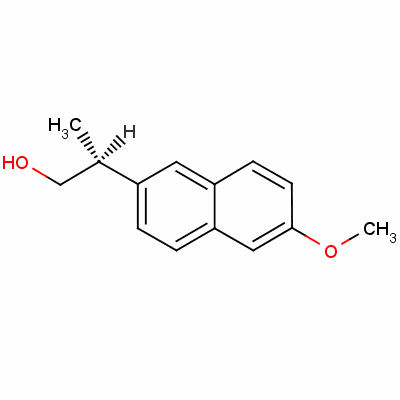 萘普索结构式_26159-36-4结构式