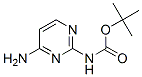 4-氨基嘧啶-2-氨基甲酸叔丁酯结构式_262295-93-2结构式