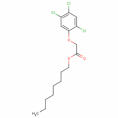 2,4,5-三氯苯氧基乙酸辛酯结构式_2630-15-1结构式