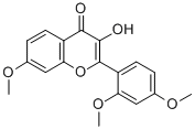 3-羟基-7,2,4-三甲氧基黄酮结构式_263365-51-1结构式