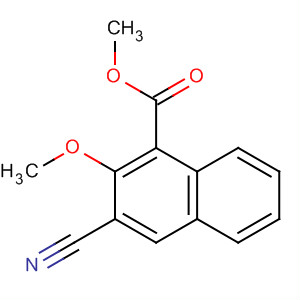 2-甲氧基-3-氰基-1-萘酸甲酯结构式_263387-96-8结构式