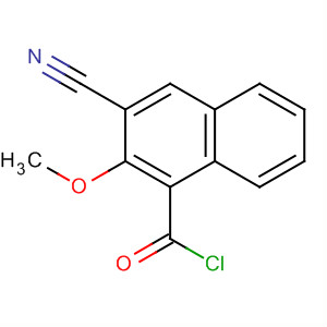 2-甲氧基-3-氰基-1-萘甲酰氯结构式_263388-13-2结构式