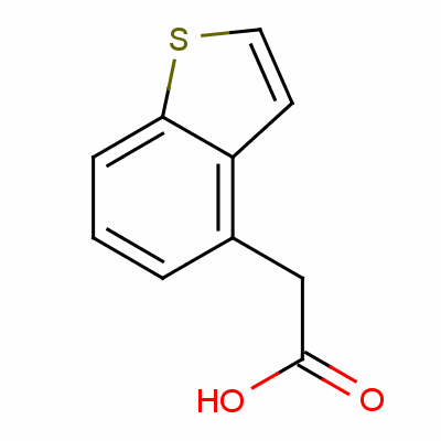 苯并[b]噻吩-4-乙酸结构式_2635-75-8结构式