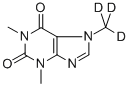 Caffeine-d3 (7-methyl-d3)Structure,26351-04-2Structure Caffeine-d3 (7-methyl-d3) Structure,26351-04-2Structure