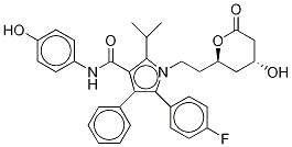 4-羟基阿托伐他汀内酯-d5结构式_265989-49-9结构式
