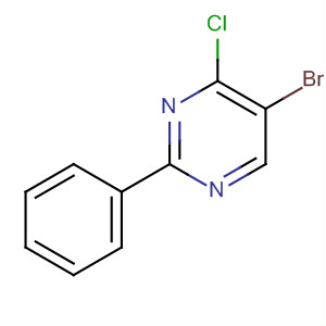 5-溴-4-氯-2-苯基-嘧啶结构式_26740-70-5结构式