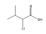 (S)-2-氯-3-甲基丁酸结构式_26782-74-1结构式