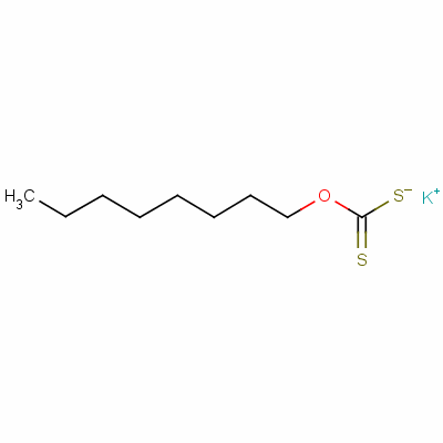 O-辛基二硫代碳酸钾盐结构式_2720-80-1结构式 O-辛基二硫代碳酸钾盐结构式_2720-80-1结构式