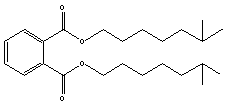 邻苯二甲酸二异辛酯结构式_27554-26-3结构式