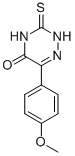 6-(4-甲氧基苯基)-3-硫氧代-3,4-二氢-1,2,4-噻嗪-5(2H)-酮结构式_27623-06-9结构式