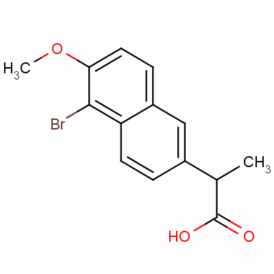 萘普生EP杂质C结构式_27655-95-4结构式