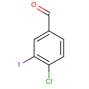 3-碘-4-氯苯甲醛结构式_276866-90-1结构式