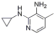 N2-环丙基-4-甲基-2,3-吡啶二胺结构式_284686-18-6结构式