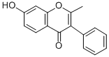 7-羟基-2-甲基-3-苯基-色烯-4-酮结构式_2859-88-3结构式