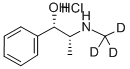 盐酸右旋麻黄碱-D3结构式_285979-73-9结构式
