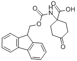 N-Fmoc-氨基-4-酮环己基羧酸结构式_285996-74-9结构式