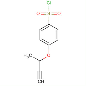 4-丁炔-2-氧基-苯磺酰氯结构式_286459-94-7结构式