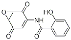 N-(2,5-二氧代-7-噁双环[4.1.0]-3-庚烯-3-基)-2-羟基苯甲酰胺结构式_287194-37-0结构式