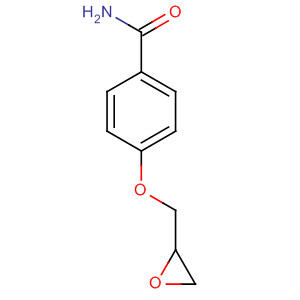 4-(2,3-环氧基丙氧基)苯甲酰胺结构式_28763-58-8结构式