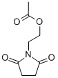 1-[2-(乙酰氧基)乙基]-2,5-吡咯烷二酮结构式_28833-81-0结构式