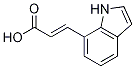 (E)-3-(1H-吲哚-7-基)丙烯酸结构式_288371-43-7结构式