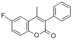 6-氟-4-甲基-3-苯基香豆素结构式_288399-91-7结构式