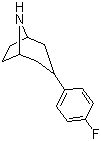 3-(4-氟苯基)-8-氮杂双环[3.2.1]辛烷结构式_291289-52-6结构式