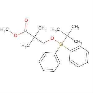 3-((叔丁基(二苯基)甲硅烷基)氧基)-2,2-二甲基丙酸甲酯结构式_292073-50-8结构式