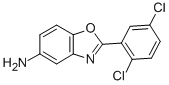 2-(2,5-二氯-苯基)-苯并噁唑-5-胺结构式_293737-84-5结构式