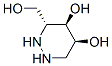 (3r,4r,5s)-(9ci)-六氢-3-(羟基甲基)-4,5-吡嗪二醇结构式_296784-05-9结构式