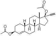 双醋炔诺醇结构式_297-76-7结构式