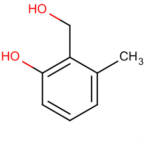 2-(羟基甲基)-3-甲基苯酚结构式_29922-52-9结构式