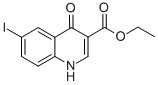 6-碘-4-氧代-1,4-二氢喹啉-3-羧酸乙酯结构式_302949-01-5结构式