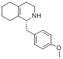 (R)-(+)-1-(4-甲氧基苄基)-1,2,3,4,5,6,7,8-八氢异喹啉结构式_30356-08-2结构式