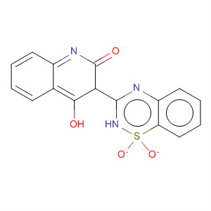 3-(1,1-二氧化物-2H-1,2,4-苯并噻二嗪-3-基)-4-羟基-2(1h)-喹啉酮结构式_303776-73-0结构式
