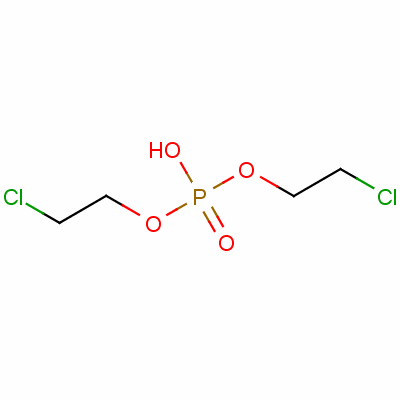 二-β,β-氯乙基磷酸结构式_3040-56-0结构式