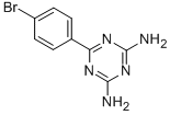 2,4-二氨基-6-(4-溴苯基)-1,3,5-三嗪结构式_30508-74-8结构式