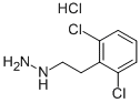 [2-(2,6-二氯-苯基)-乙基]-肼盐酸盐结构式_30595-58-5结构式