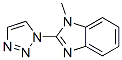 (8ci)-1-甲基-2-(1H-1,2,3-噻唑-1-基)-苯并咪唑结构式_30597-99-0结构式