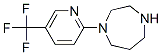 1-[5-(三氟甲基)-2-吡啶]-1,4-二氮杂环庚烷结构式_306934-70-3结构式
