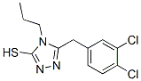 5-(3,4-二氯苄基)-4-丙基-1,2,4-噻唑-3-硫醇结构式_306936-92-5结构式