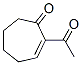 2-Cyclohepten-1-one, 2-acetyl-(9ci) Structure