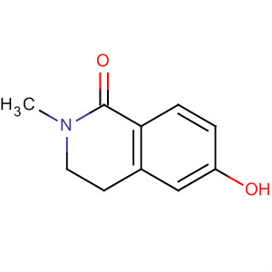 3,4-二氢-6-羟基-2-甲基-1(2H)-异喹啉酮结构式_308110-07-8结构式