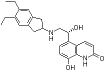 茚达特罗结构式_312753-06-3结构式