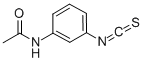 3-异硫代氰酰基乙酰苯胺结构式_3137-83-5结构式